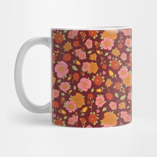 Groovy Floral Mug